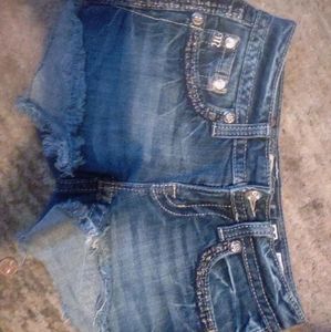 Miss me rock revival jeans shorts Capri 25